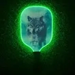 LED Light Up Pickle Ball Paddle Glow In Dark | https://www.bestnamebadges.com