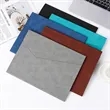 Business PU Leather Document Bag Archive Data File Storage | https://www.bestnamebadges.com