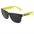 Neon Sunglasses - Black Frame | https://www.bestnamebadges.com