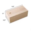 Vintage Keepsake Storage Wooden Gift Box With Slide Lid | https://www.bestnamebadges.com
