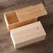 Vintage Keepsake Storage Wooden Gift Box With Slide Lid | https://www.bestnamebadges.com