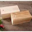 Vintage Keepsake Storage Wooden Gift Box With Slide Lid | https://www.bestnamebadges.com