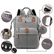 Multifunction Baby Bags for Mom and Dad Diaper Backpack | https://www.bestnamebadges.com