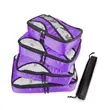 Custom 4 Set Durable Travel Luggage Packing Organizers | https://www.bestnamebadges.com