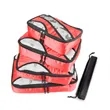 Custom 4 Set Durable Travel Luggage Packing Organizers | https://www.bestnamebadges.com