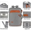 40L Airline Approved Travel Backpacks with 3 Packing Cubes | https://www.bestnamebadges.com
