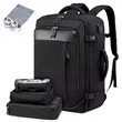 40L Airline Approved Travel Backpacks with 3 Packing Cubes | https://www.bestnamebadges.com