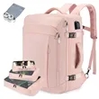 40L Airline Approved Travel Backpacks with 3 Packing Cubes | https://www.bestnamebadges.com
