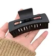 Simple Design Portable Temperament Frosted Shark Hairpin | https://www.bestnamebadges.com