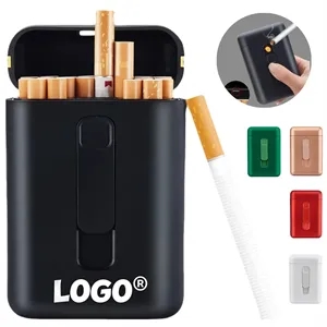 2 In 1 Cigarette Case With Lighter Charge Usb