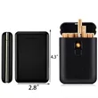 2 In 1 Cigarette Case With Lighter Charge Usb | https://www.bestnamebadges.com