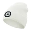 USB Rechargeable Bluetooth Beanie Hat with LED Light | https://www.bestnamebadges.com