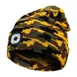 USB Rechargeable Bluetooth Beanie Hat with LED Light | https://www.bestnamebadges.com