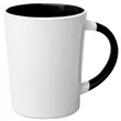 13 oz. Albany Two Tone Latte Custom Ceramic Mugs | https://www.bestnamebadges.com