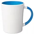 13 oz. Albany Two Tone Latte Custom Ceramic Mugs | https://www.bestnamebadges.com