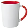 13 oz. Albany Two Tone Latte Custom Ceramic Mugs | https://www.bestnamebadges.com
