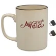 20 oz. El Grande Matte Custom Ceramic Mugs | https://www.bestnamebadges.com