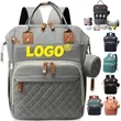 Multifunction Baby Bags for Mom and Dad Diaper Backpack | https://www.bestnamebadges.com
