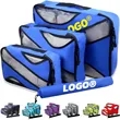 Custom 4 Set Durable Travel Luggage Packing Organizers | https://www.bestnamebadges.com