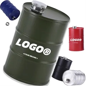25 OZ Gasoline Barrel Camping Accessories Canteen Wine Jug