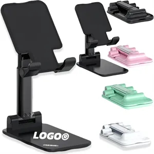 Custom Logo Adjustable Desktop Cell Phone Stand Holder