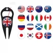 Custom Mutifucntion Golf Divot Tool with bottle opener | https://www.bestnamebadges.com