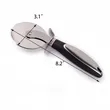 Stainless Steel Round Pizza Cutter Baking Tool In Stock | https://www.bestnamebadges.com