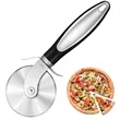 Stainless Steel Round Pizza Cutter Baking Tool In Stock | https://www.bestnamebadges.com