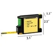 Steel Tape Measure with Spirit Level Note Memo Pad And Pen | https://www.bestnamebadges.com