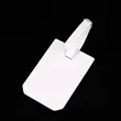 PU Holders Baggage Label Identifier With Straps In Stock | https://www.bestnamebadges.com