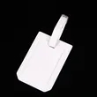 PU Holders Baggage Label Identifier With Straps In Stock | https://www.bestnamebadges.com