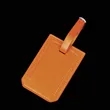 PU Holders Baggage Label Identifier With Straps In Stock | https://www.bestnamebadges.com
