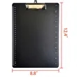A4 File Writing Board Clipboard With Metal Clip In Stock | https://www.bestnamebadges.com
