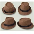 Summer Solid Color Jazz Breathable Shade Straw Hat | https://www.bestnamebadges.com