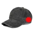 Customizable Unisex Distressed Sports Cowboy Caps | https://www.bestnamebadges.com