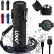 Waterproof Windproof Arc Lighter with Flashlight & Compass | https://www.bestnamebadges.com