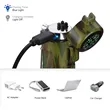 Waterproof Windproof Arc Lighter with Flashlight & Compass | https://www.bestnamebadges.com