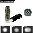 Waterproof Windproof Arc Lighter with Flashlight & Compass | https://www.bestnamebadges.com
