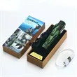 Waterproof Windproof Arc Lighter with Flashlight & Compass | https://www.bestnamebadges.com