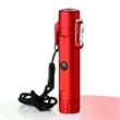 Waterproof Windproof Arc Lighter with Flashlight & Compass | https://www.bestnamebadges.com