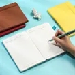 PU Business Notebook Classic Lined | https://www.bestnamebadges.com