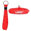Push Pop Stress Reliever Keychain Silicone Wrist Strap | https://www.bestnamebadges.com