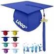 Tassel Matte Graduation Cap For High School Bachelor | https://www.bestnamebadges.com