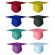 Tassel Matte Graduation Cap For High School Bachelor | https://www.bestnamebadges.com