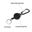 Outdoor Key Chain With Hook Frosted Extendable Portable | https://www.bestnamebadges.com