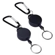 Outdoor Key Chain With Hook Frosted Extendable Portable | https://www.bestnamebadges.com