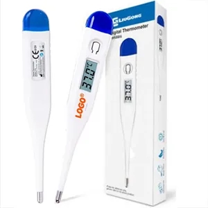 Waterproof Digital LCD Oral  Baby Underarm Thermometer