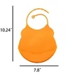 Food Grade Silicone Baby Bib Cartoon High Quality | https://www.bestnamebadges.com
