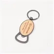 Wooden Bottle Opener Keychains Creative And Personalized | https://www.bestnamebadges.com