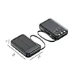 Mini Solar Fast Charging Power Bank With Built In Cable | https://www.bestnamebadges.com